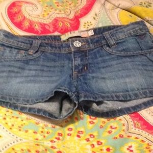 Women's jean shorts